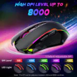 ماوس ردراگون مدل Ranger M910-RGB - تصویر 3