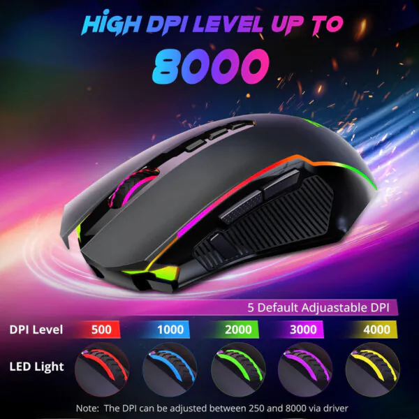 ماوس ردراگون مدل Ranger M910-RGB - تصویر 3