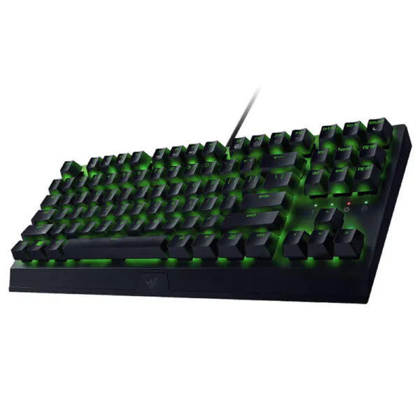 کیبورد مخصوص بازی ریزر مدل BlackWidow X Tenkeyless Green Switch - تصویر 7