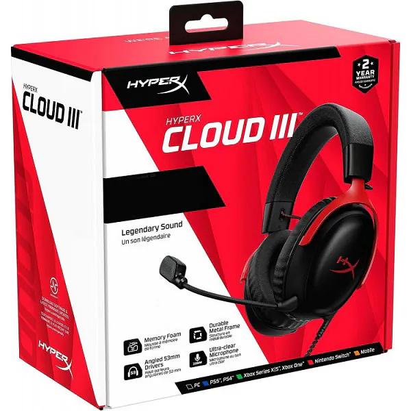 هدست گیمینگ هایپرایکس مدل Cloud III - تصویر 5