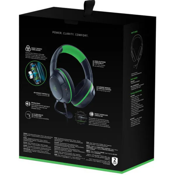 هدست مخصوص بازی ریزر مدل Kaira Pro for Xbox - تصویر 9
