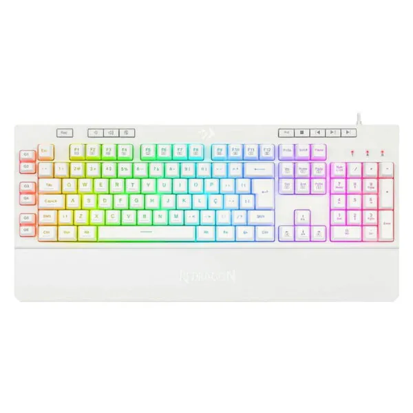 کیبورد گیمینگ ردراگون مدل Shiva K512، سوییچ ممبران، Full-Size، نورپردازی RGB - تصویر 1