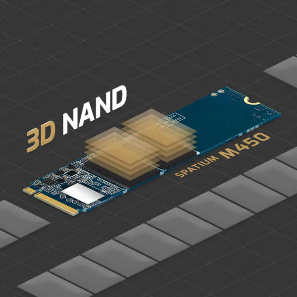 اس اس دی اینترنال PCIe 4.0 ام اس آی مدل SPATIUM M450 PCIe 4.0 NVMe M.2 ظرفیت 500 گیگابایت - تصویر 4