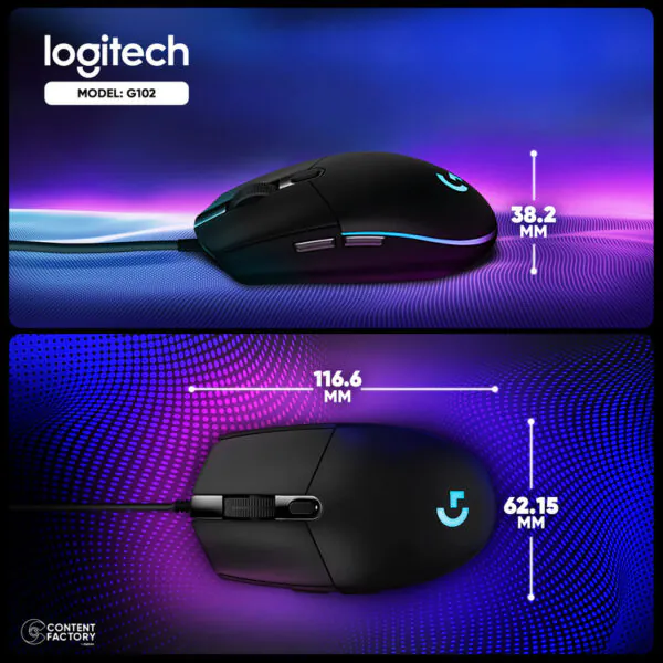 ماوس مخصوص بازی لاجیتک مدل G102 - تصویر 32